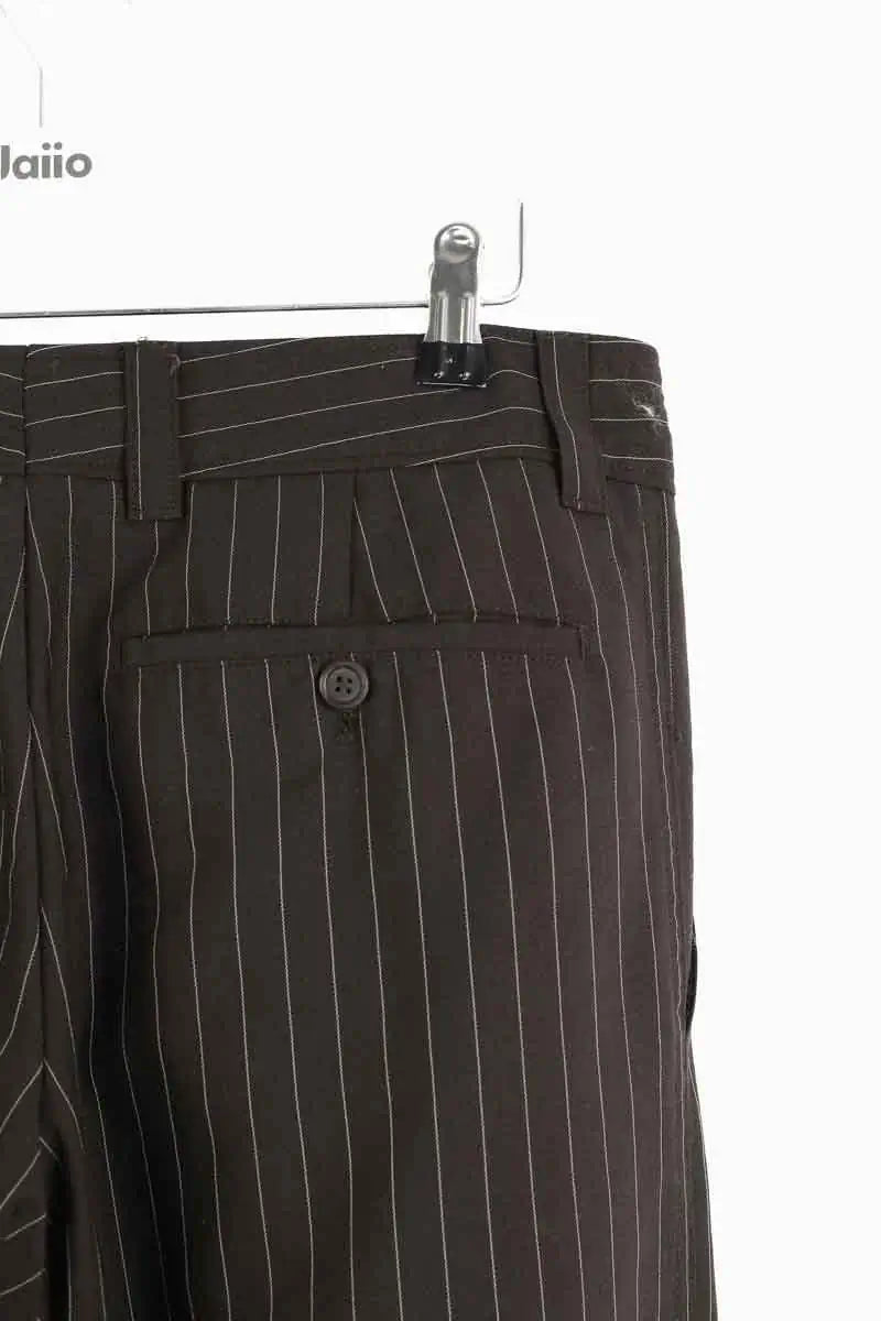 Pantalon droit Hugo Boss Marron en Laine