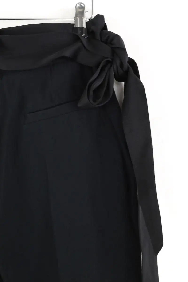 Pantalon droit Iro Noir en Viscose