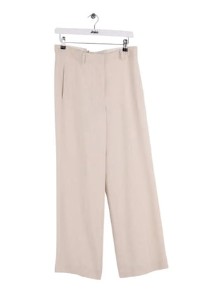 Pantalon droit Isabel Marant Beige en Soie, taille S - Seconde Main
