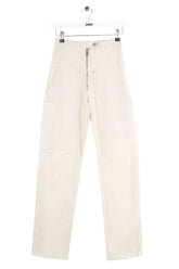 Pantalon droit Isabel Marant Étoile Ecru en Coton, taille XXS - Seconde Main
