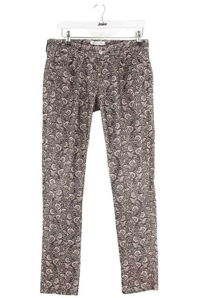 Pantalon droit Isabel Marant Étoile Noir en Coton, taille M - Seconde Main