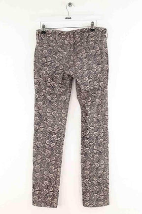 Pantalon droit Isabel Marant Étoile Noir en Coton