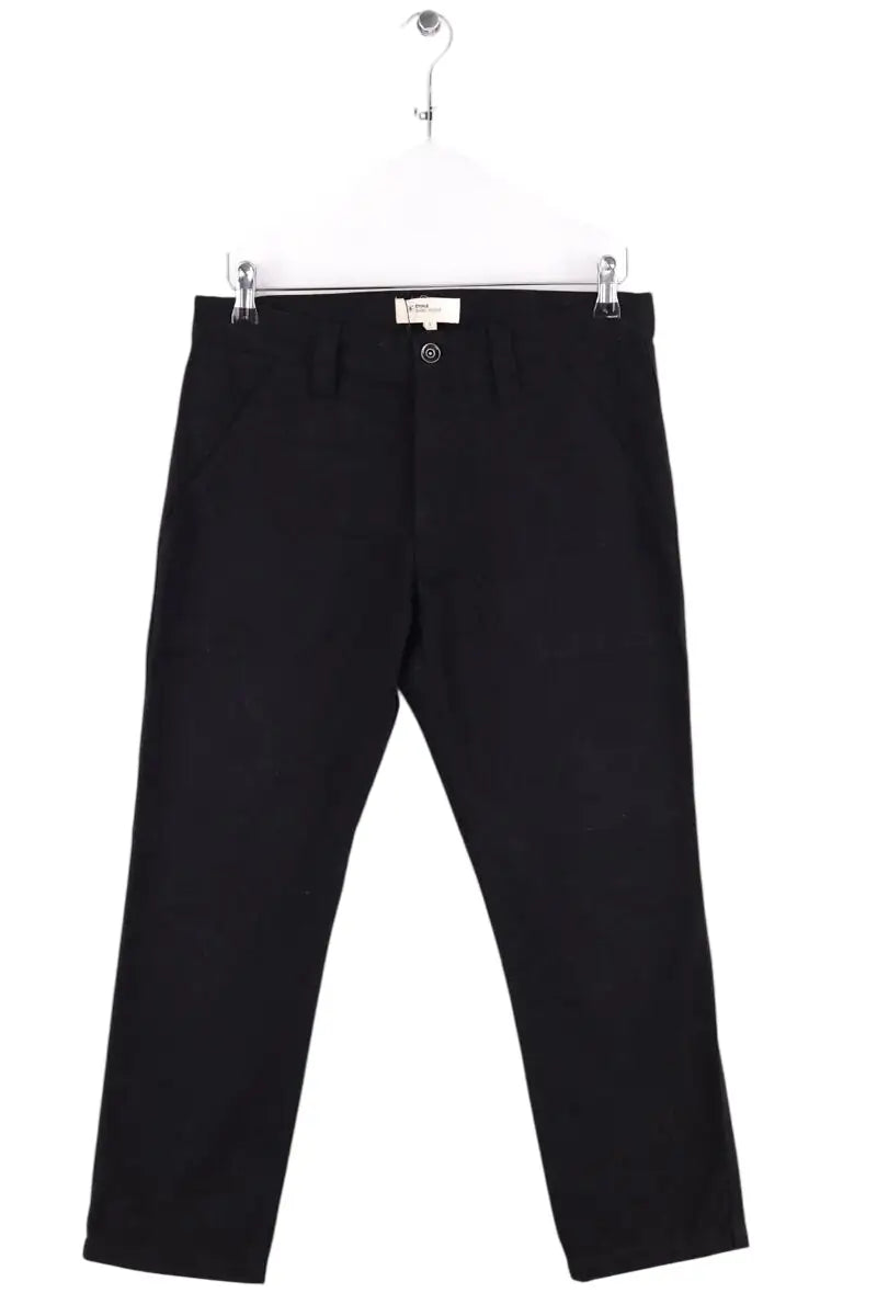 Pantalon droit Isabel Marant Étoile Noir en Coton, taille S - Seconde Main