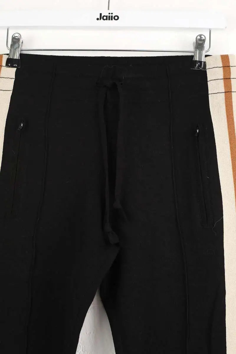 Pantalon droit Isabel Marant Étoile Noir en Viscose