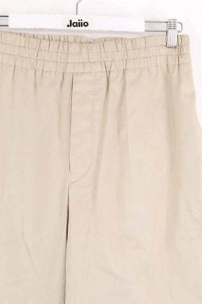 Pantalon droit Isabel Marant Nailo Kaki en Coton