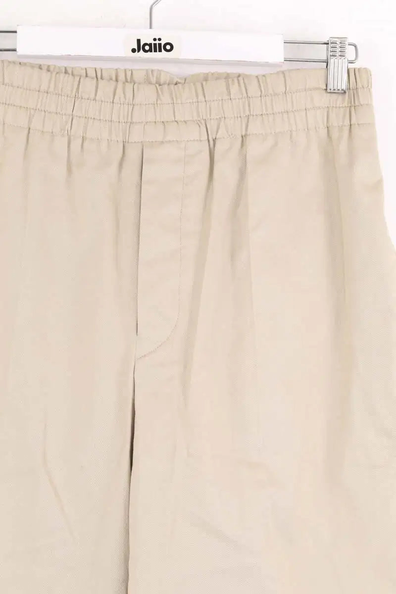 Pantalon droit Isabel Marant Nailo Kaki en Coton