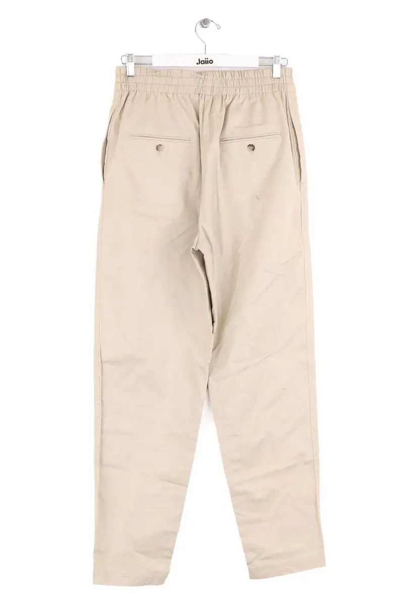 Pantalon droit Isabel Marant Nailo Kaki en Coton