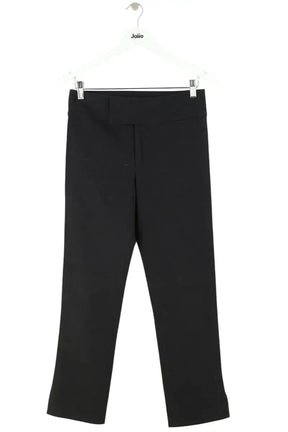 Pantalon droit Isabel Marant Noir en Coton, taille M - Seconde Main
