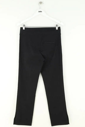 Pantalon droit Isabel Marant Noir en Coton
