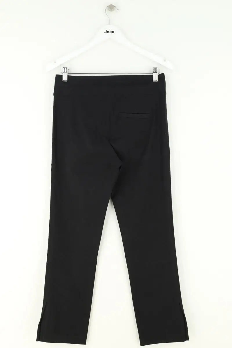 Pantalon droit Isabel Marant Noir en Coton