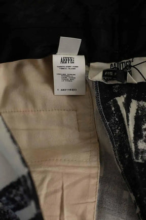Pantalon droit Jean Paul Gaultier Blanc en Laine