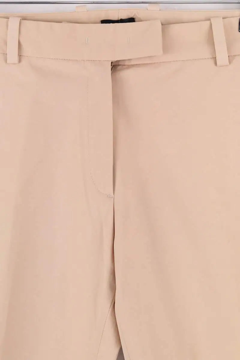 Pantalon droit Joseph Beige en Coton