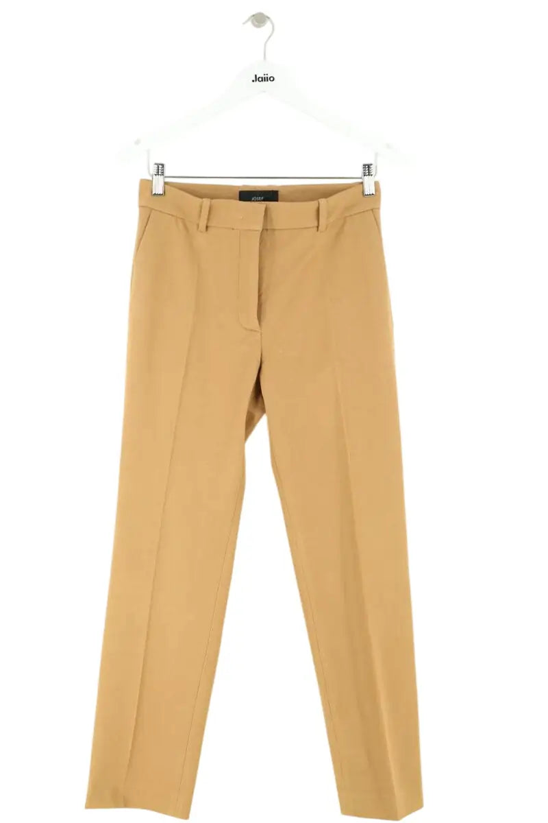 Pantalon droit Joseph Camel en Viscose, taille M - Seconde Main