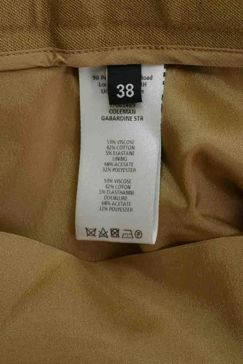 Pantalon droit Joseph Camel en Viscose