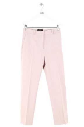 Pantalon droit Joseph Gabardine Rose en Viscose, taille M - Seconde Main