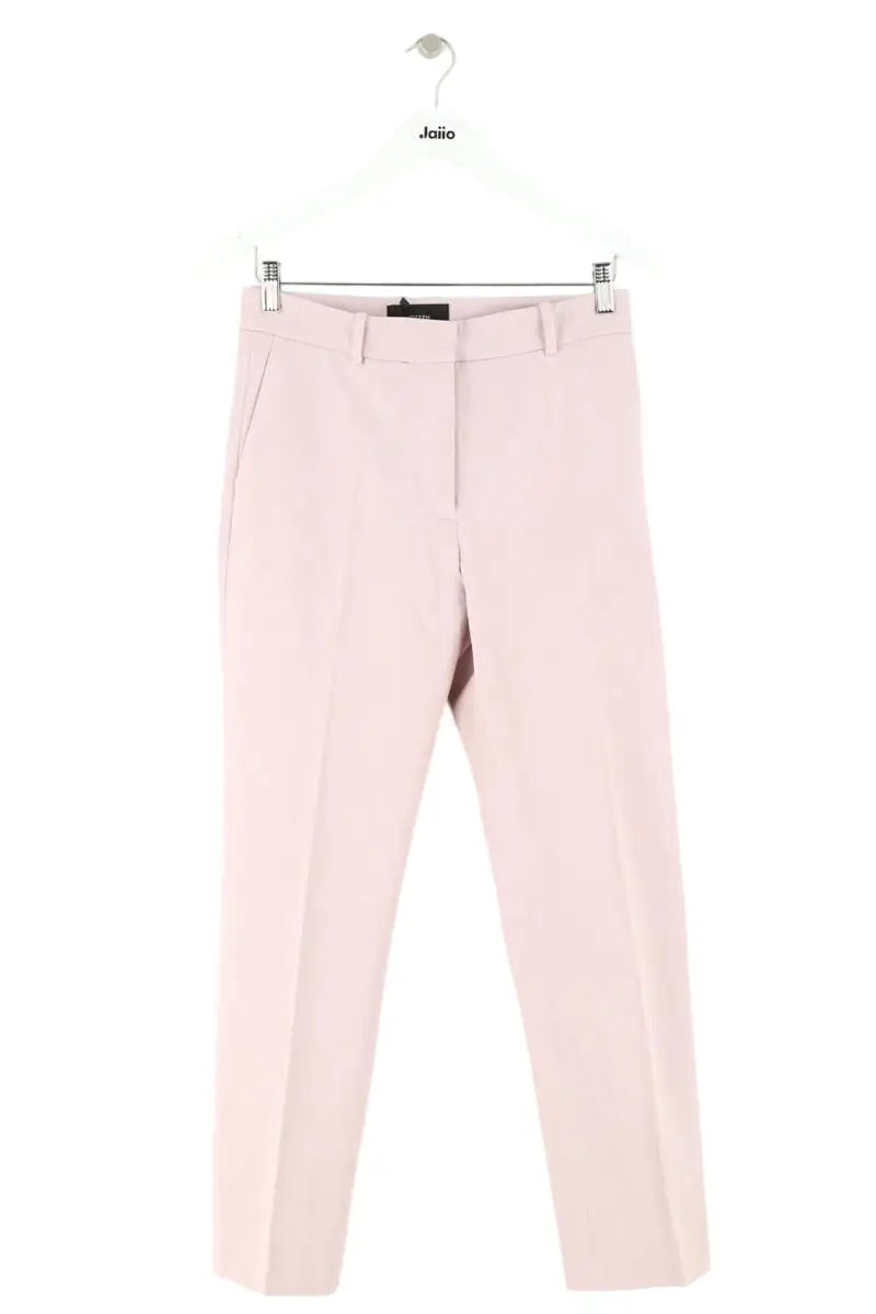 Pantalon droit Joseph Gabardine Rose en Viscose, taille M - Seconde Main