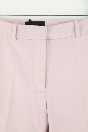 Pantalon droit Joseph Gabardine Rose en Viscose