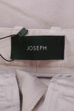 Pantalon droit Joseph Gabardine Rose en Viscose