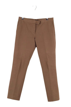 Pantalon droit Joseph Marron en Viscose, taille M - Seconde Main