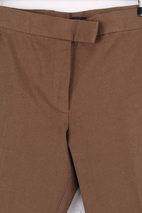 Pantalon droit Joseph Marron en Viscose