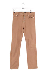 Pantalon droit Joseph Marron en Viscose, taille S - Seconde Main
