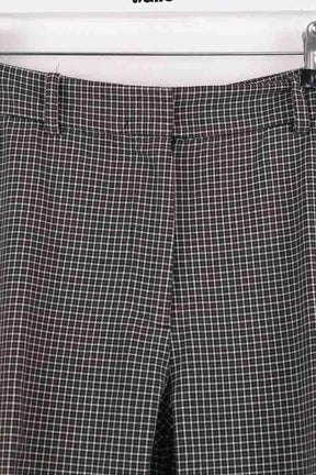 Pantalon droit Joseph Noir en Viscose
