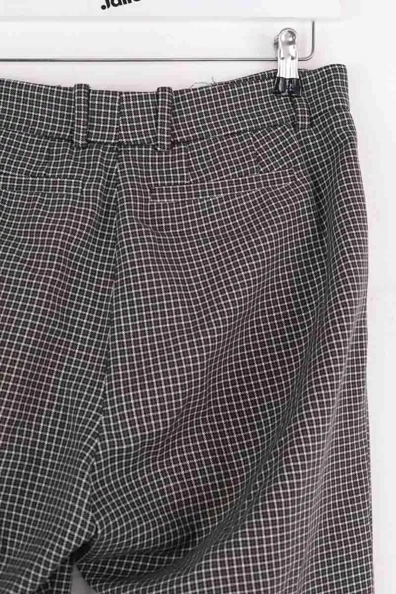 Pantalon droit Joseph Noir en Viscose