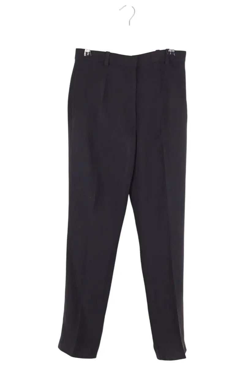 Pantalon droit Joseph Noir en Viscose, taille S - Seconde Main