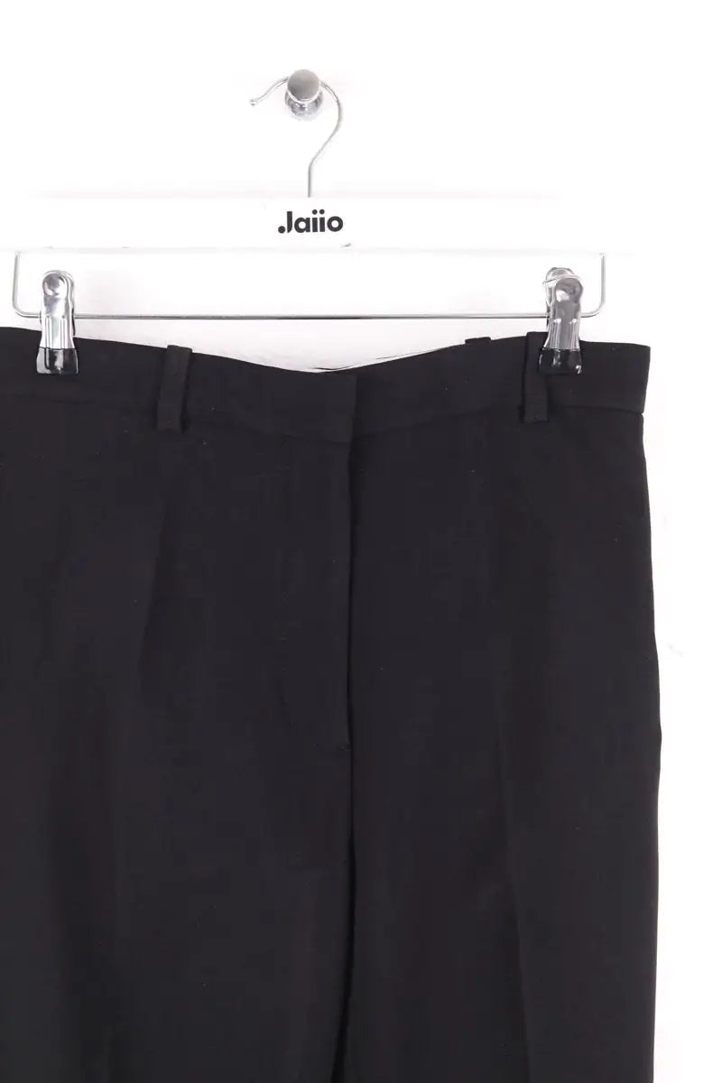 Pantalon droit Joseph Noir en Viscose