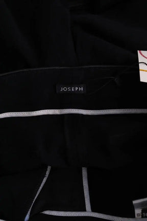 Pantalon droit Joseph Noir en Viscose