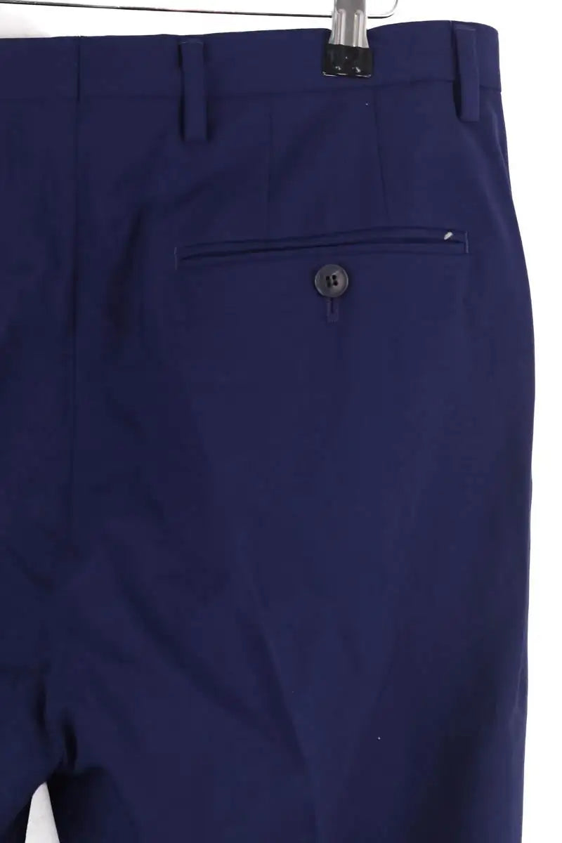 Pantalon droit Kenzo Bleu en Laine