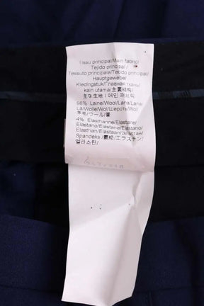 Pantalon droit Kenzo Bleu en Laine