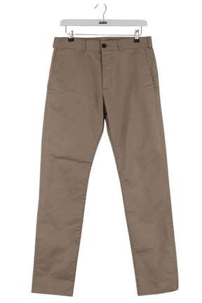 Pantalon droit Kitsuné Beige en Coton, taille S - Seconde Main