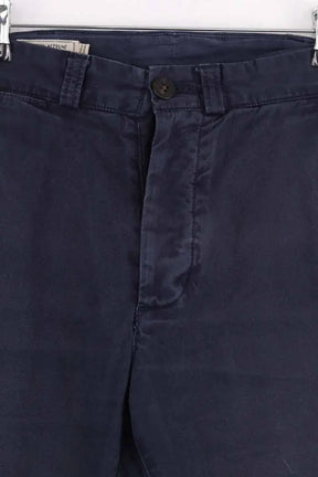 Pantalon droit Kitsuné Bleu en Coton