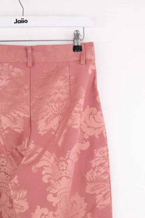 Pantalon droit La Veste Rose en Coton