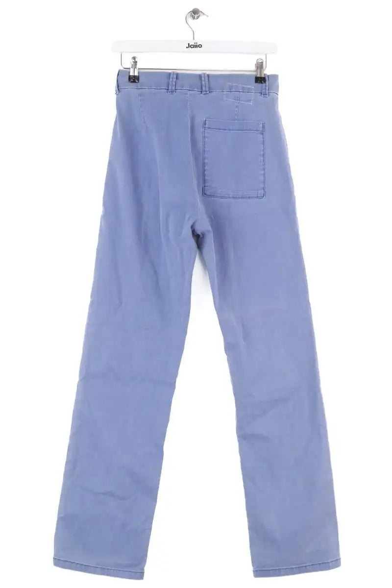 Pantalon droit Leon & Harper Bleu en Lin