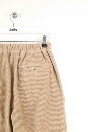 Pantalon droit Leon & Harper Camel en Coton