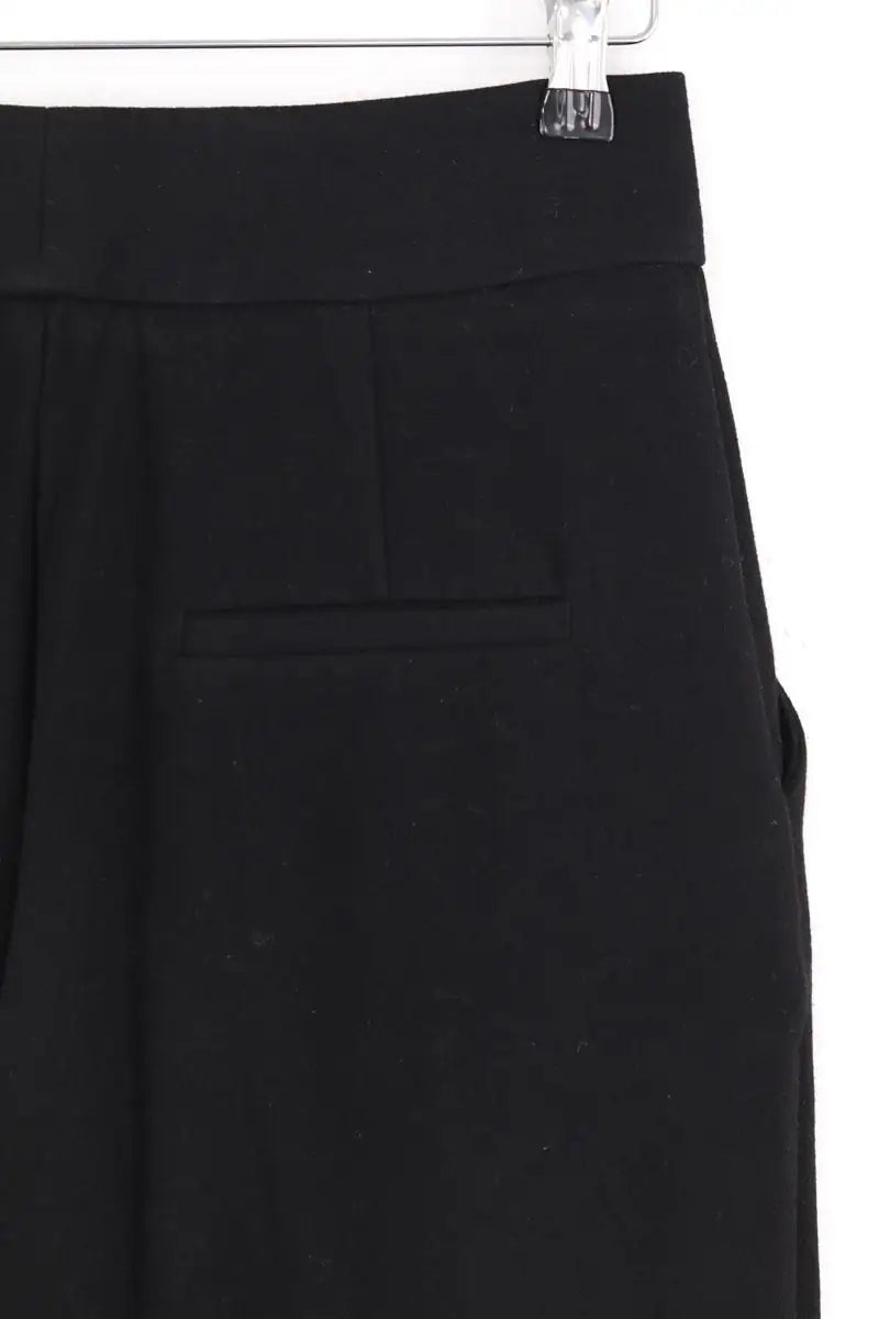 Pantalon droit Lepantalon Noir en Synthétique