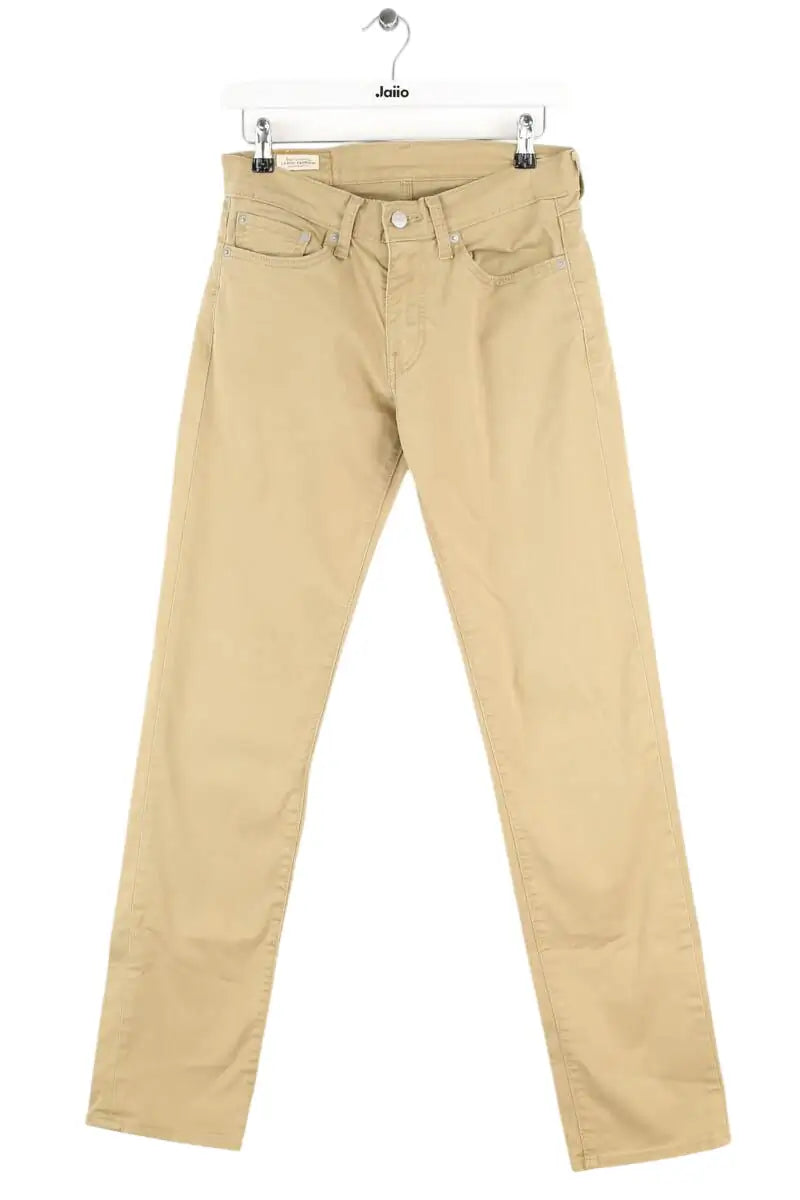Pantalon droit Levi's Beige en Coton, taille M - Seconde Main