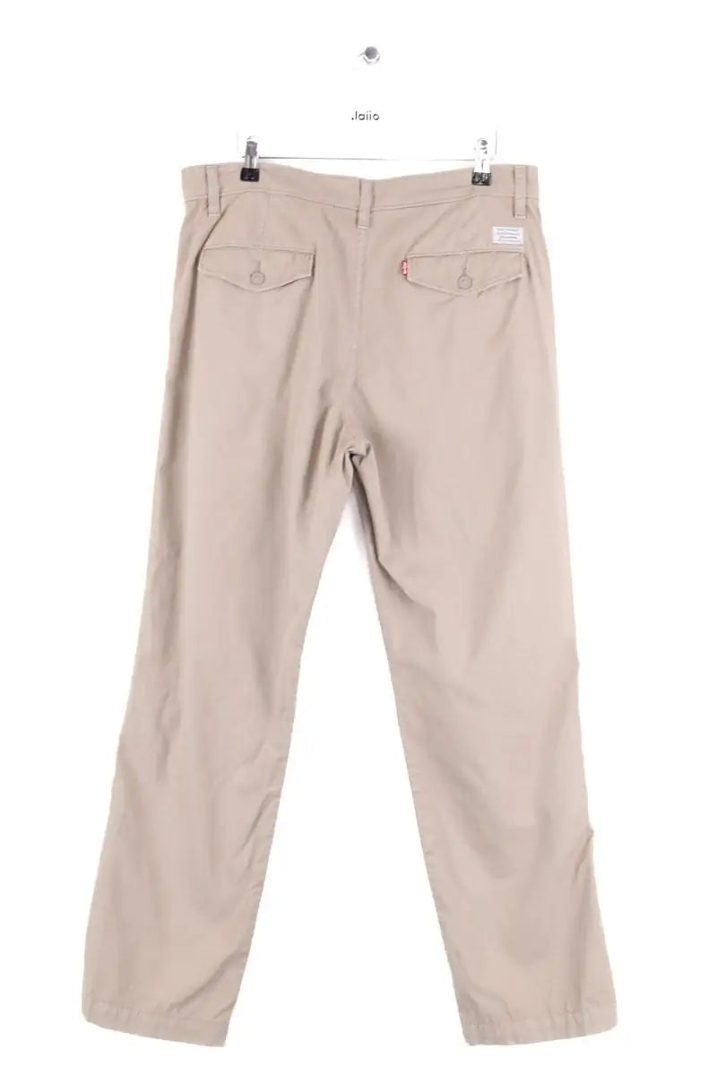Pantalon droit Levi's Kaki en Coton