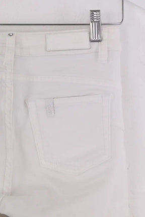 Pantalon droit Liu Jo Blanc en Coton
