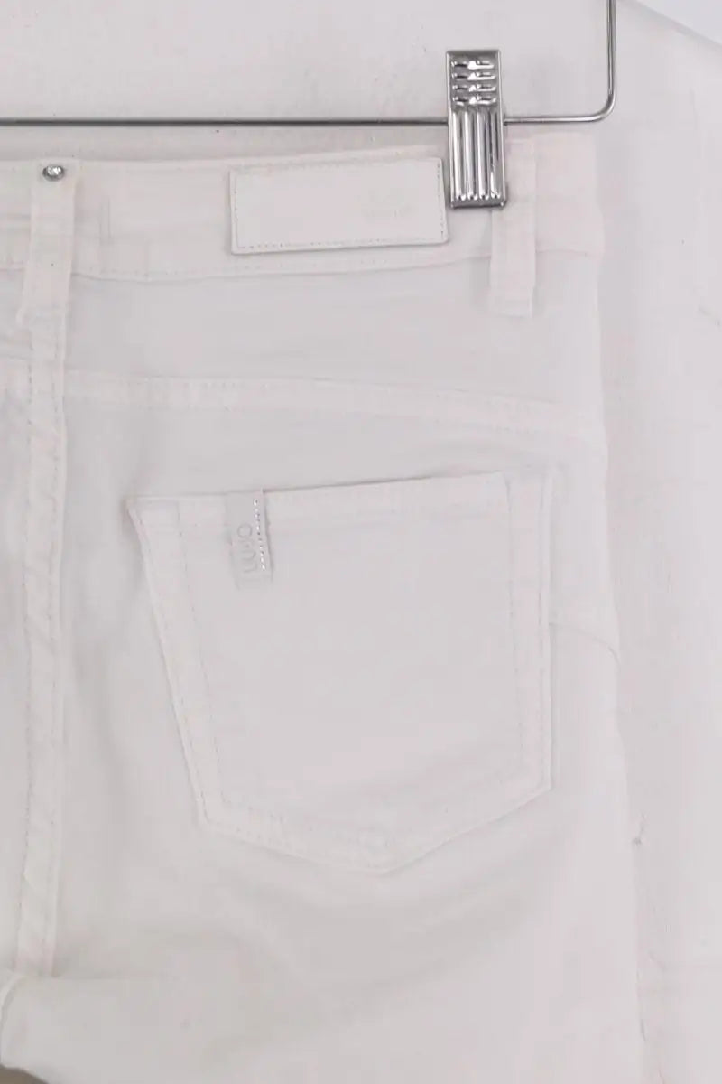 Pantalon droit Liu Jo Blanc en Coton