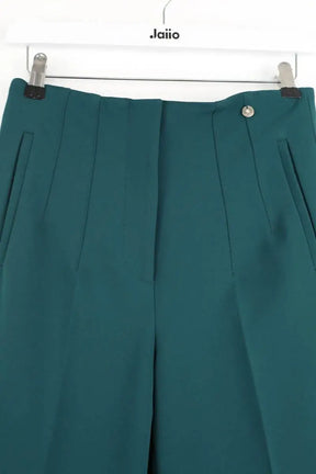 Pantalon droit Liu Jo Vert en Synthétique