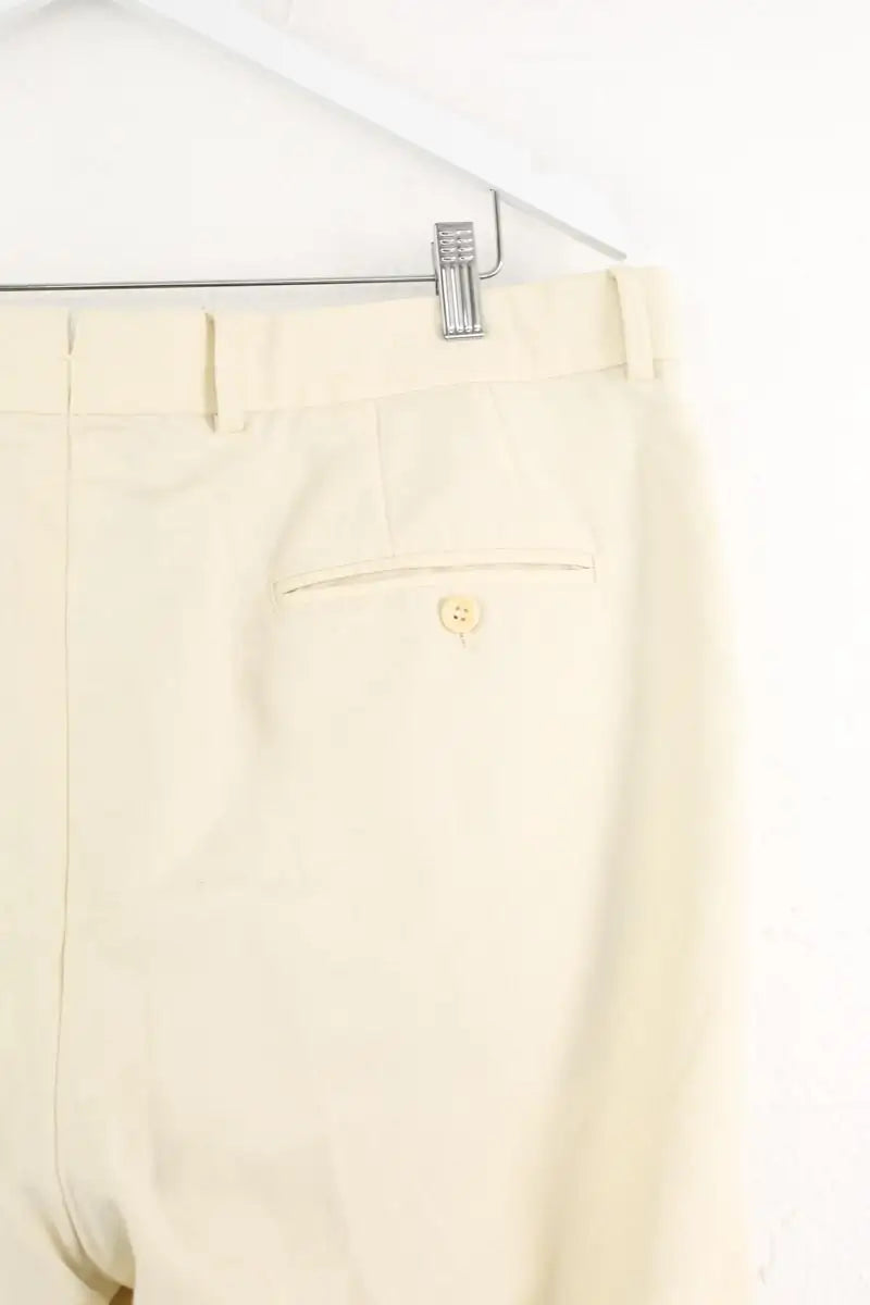 Pantalon droit Loro Piana Beige en Coton