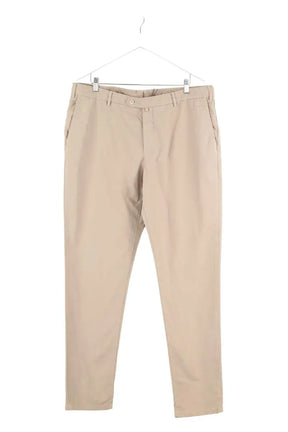 Pantalon droit Loro Piana Beige en Coton, taille XXL - Seconde Main