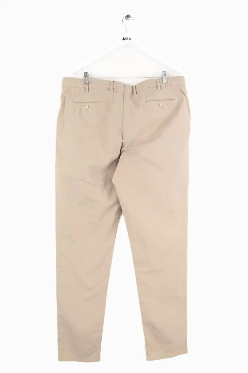 Pantalon droit Loro Piana Beige en Coton