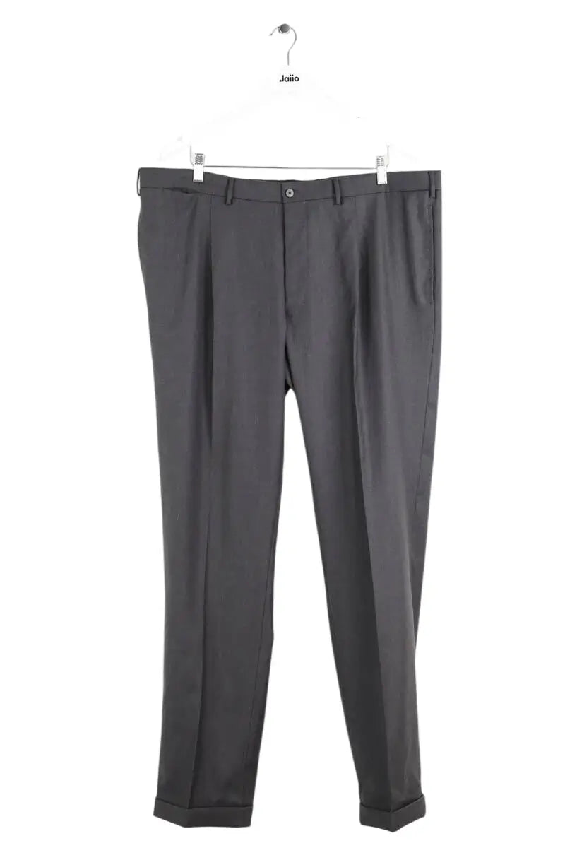 Pantalon droit Loro Piana Gris en Coton, taille XXXL - Seconde Main
