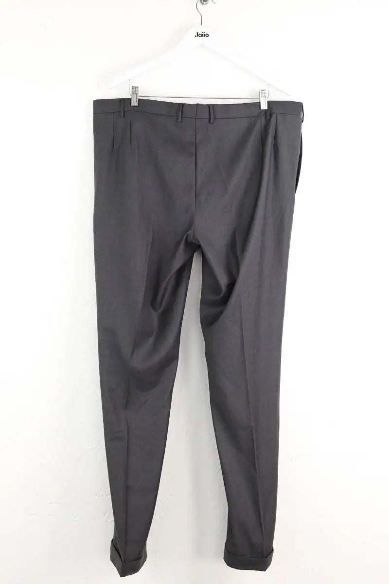 Pantalon droit Loro Piana Gris en Coton