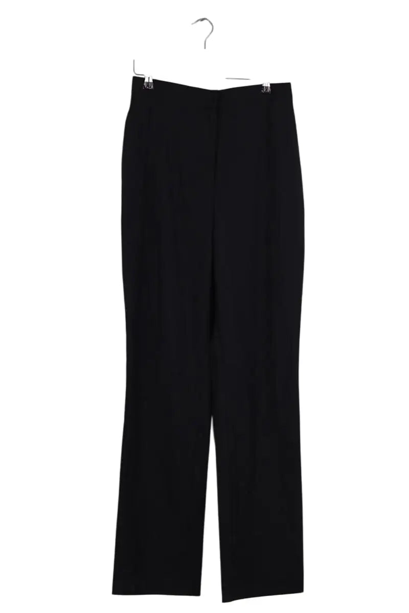 Pantalon droit Loulou Studio Maia Noir en Laine, taille S - Seconde Main