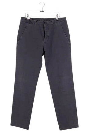 Pantalon droit Maison Martin Margiela Anthracite en Coton, taille XXL - Seconde Main